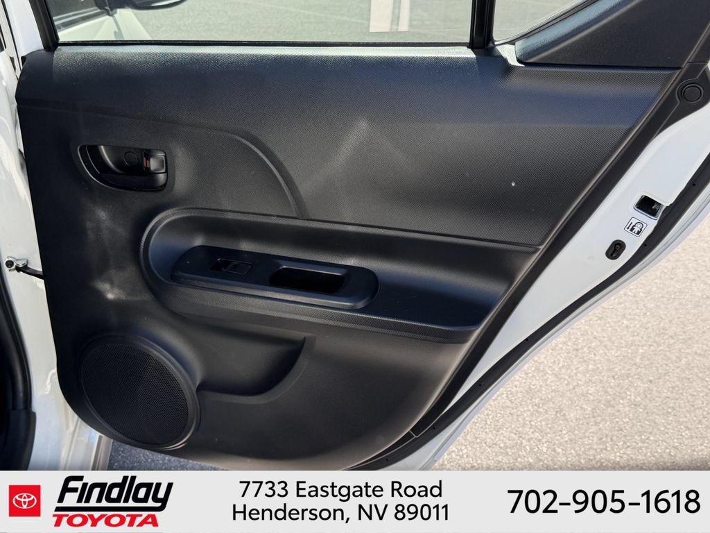 Certified 2018 Toyota Prius C One w/ Carpet Mat Package FWD image 16