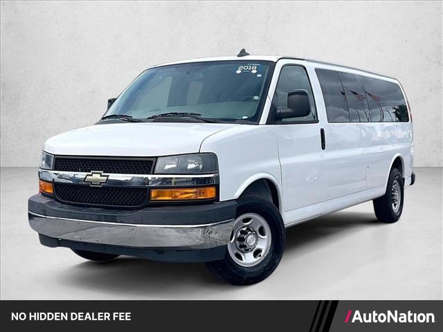 Used 2018 Chevrolet Express 3500 LT w/ LT Preferred Equipment Group RWD image 1
