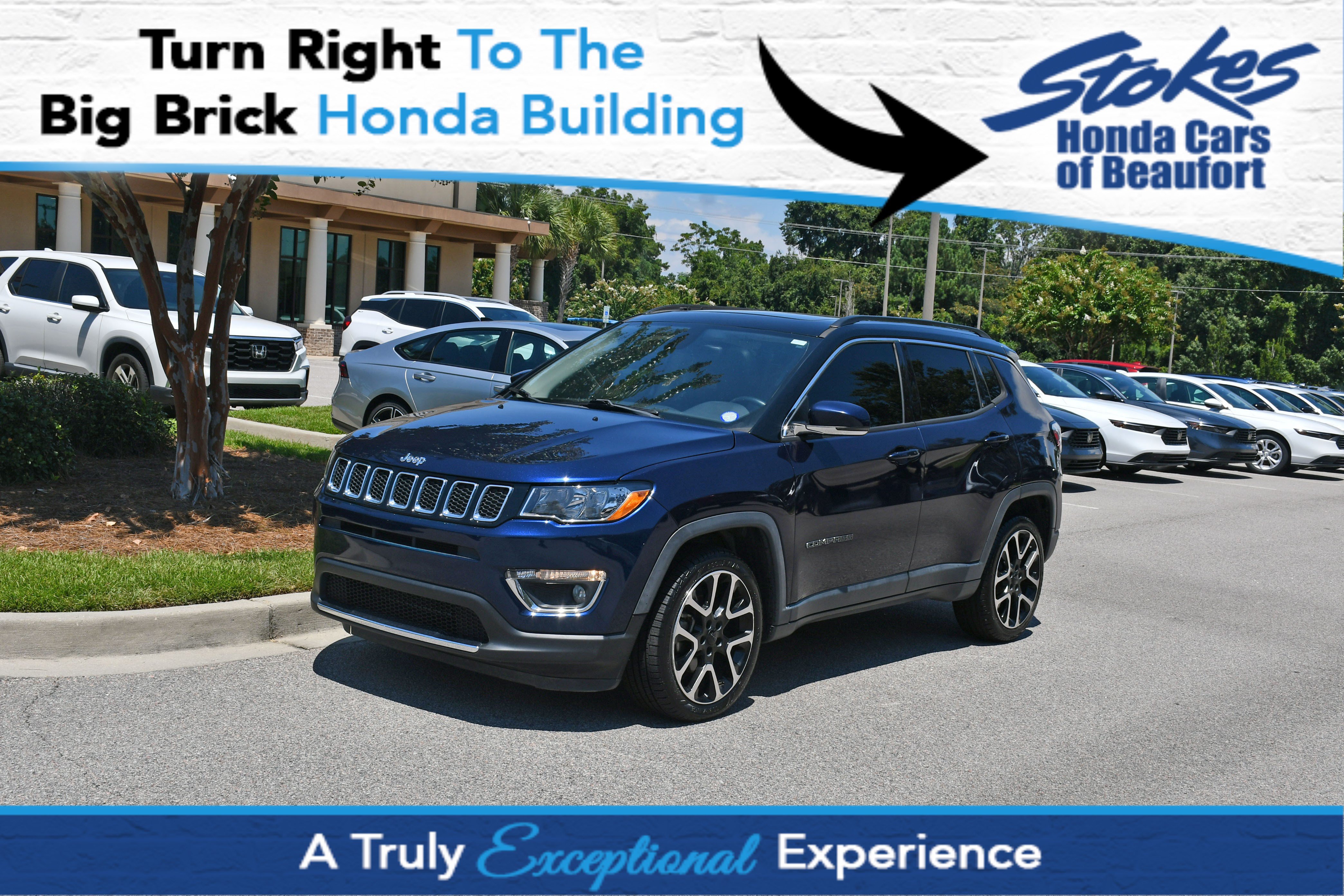 Used 2018 Jeep Compass Limited w/ Navigation Group FWD image 1