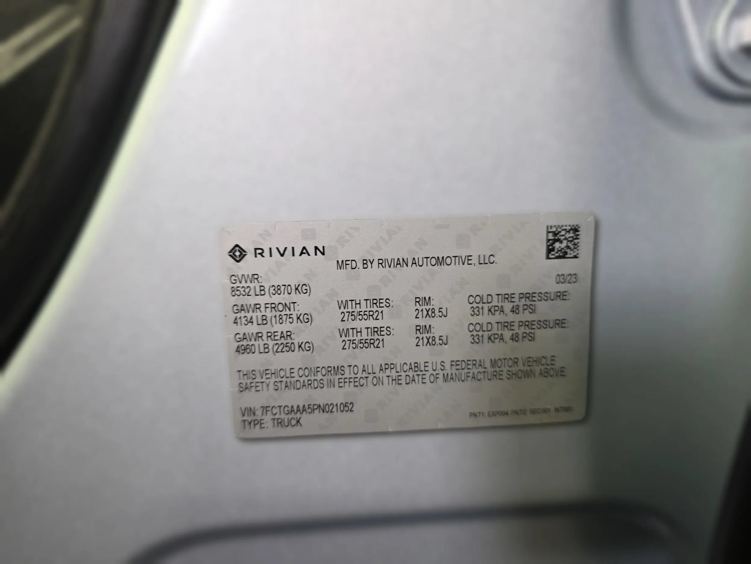 Used 2023 Rivian R1T Adventure Quad AWD/4WD image 14