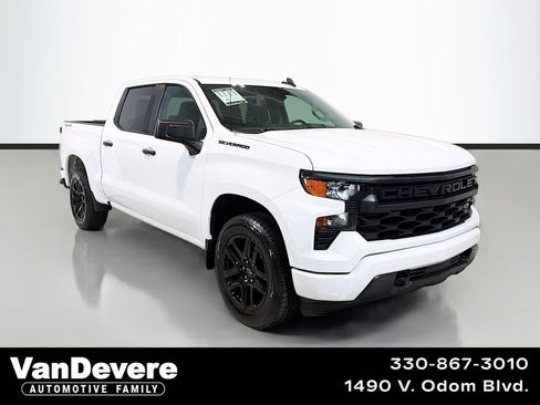 Used 2023 Chevrolet Silverado 1500 Custom w/ LPO, Dark Essentials Package AWD/4WD image 1