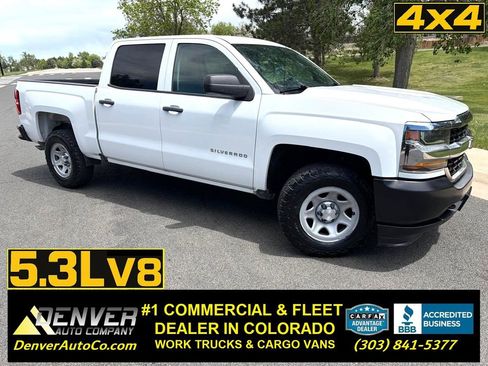 Used 2018 Chevrolet Silverado 1500 W/T w/ Special Service Package AWD/4WD image 1