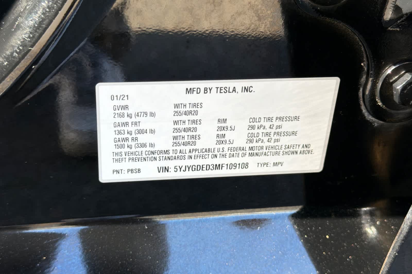 Used 2021 Tesla Model Y 2WD image 32