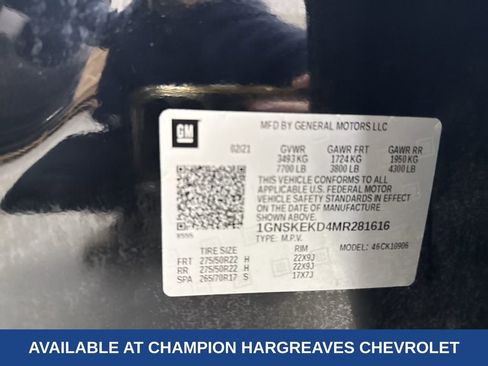 Used 2021 Chevrolet Suburban RST w/ Luxury Package image 43