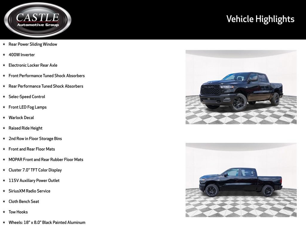 New 2026 RAM 1500 Warlock AWD/4WD image 6