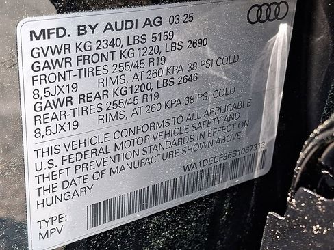 New 2025 Audi Q3 2.0T Premium image 21