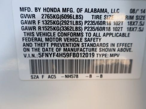 Used 2015 Honda Pilot EX-L image 37