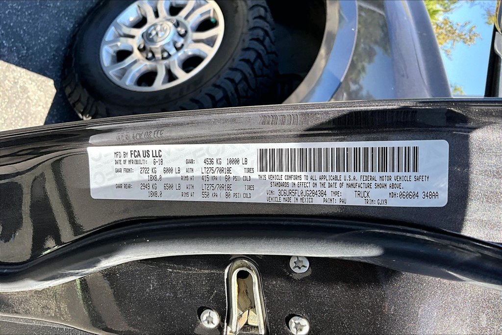 Used 2018 RAM 2500 Laramie AWD/4WD image 28
