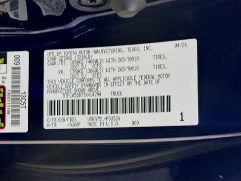 New 2026 Toyota Tundra SR5 AWD/4WD image 29