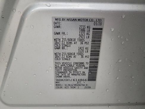 Used 2020 Nissan Pathfinder SL AWD/4WD image 33