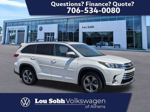 Used 2019 Toyota Highlander Limited Platinum AWD/4WD image 1