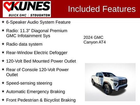 Used 2024 GMC Canyon AT4 image 3