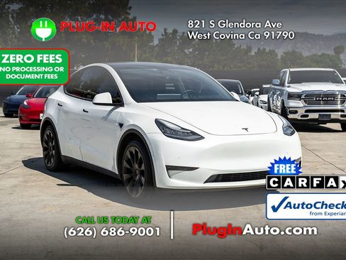 Used 2021 Tesla Model Y Long Range AWD/4WD image 3