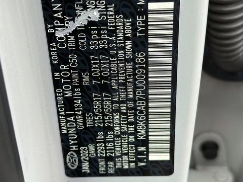 Certified 2023 Hyundai Kona SEL AWD/4WD image 29