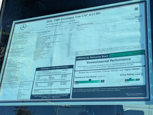 New 2026 Mercedes-Benz Sprinter 2500 image 16