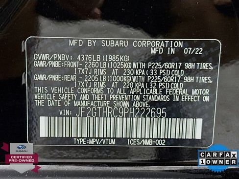 Certified 2023 Subaru Crosstrek 2.5i Sport AWD/4WD image 30