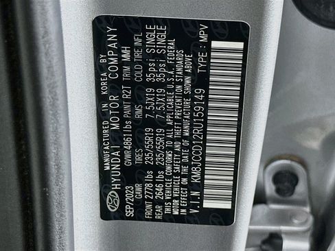 Used 2024 Hyundai Tucson SEL AWD/4WD image 12