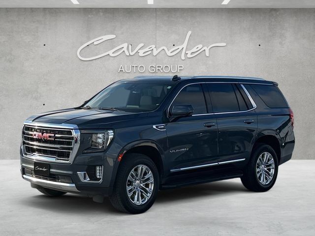 Used 2021 GMC Yukon SLT w/ Rear Media and Nav Package RWD image 1