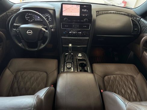 Used 2021 Nissan Armada Platinum w/ Captain's Chairs Package AWD/4WD image 4