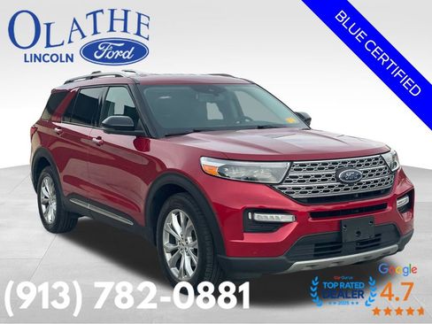 Certified 2021 Ford Explorer Limited w/ Equipment Group 301A image 8