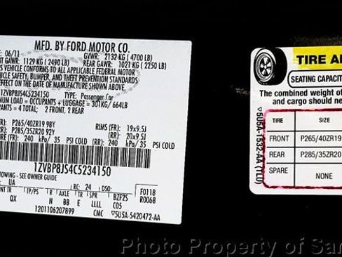 Used 2012 Ford Mustang Shelby GT500 w/ SVT Performance Pkg image 51