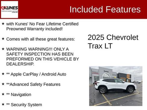 Used 2025 Chevrolet Trax LT image 2