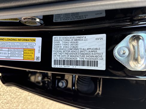 Certified 2025 Honda Accord Touring image 37