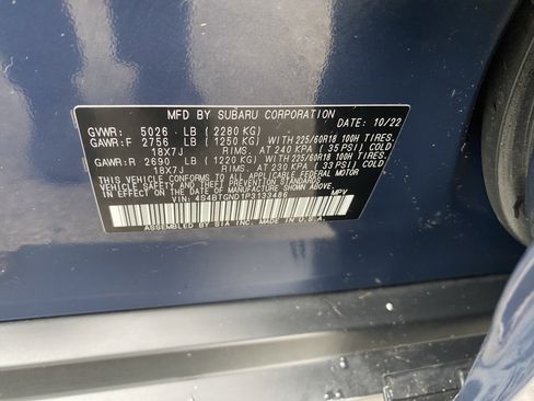 Used 2023 Subaru Outback Limited XT image 27