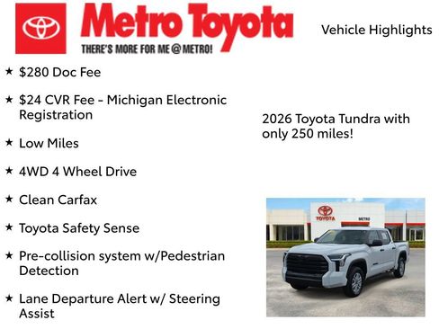 Used 2026 Toyota Tundra SR5 AWD/4WD image 7