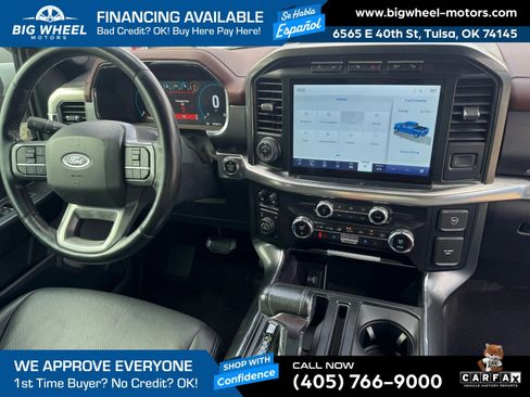 Used 2021 Ford F150 Lariat w/ Max Trailer Tow Package AWD/4WD image 16