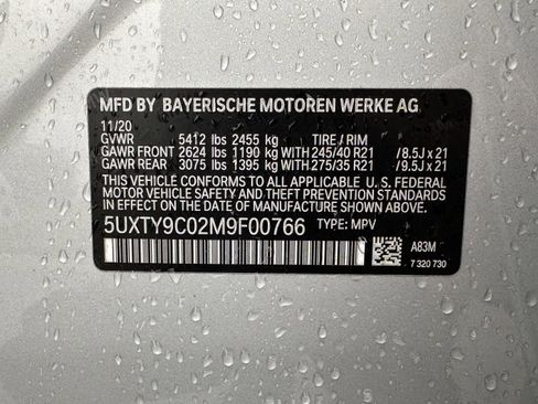 Used 2021 BMW X3 M40i w/ Executive Package image 34