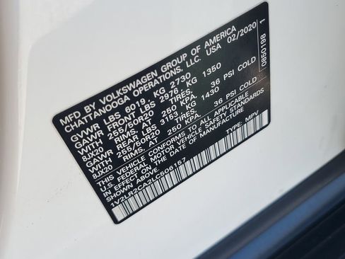 Used 2020 Volkswagen Atlas SE AWD/4WD image 24