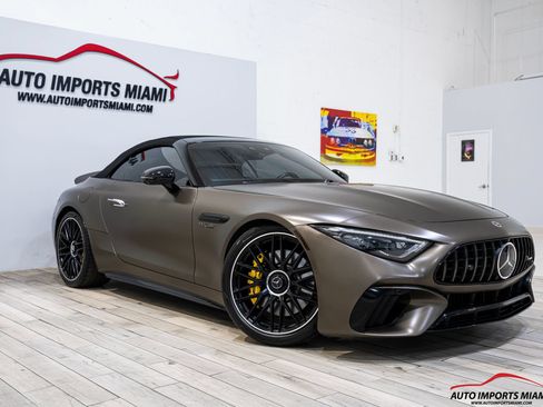 Used 2022 Mercedes-Benz SL 55 AMG 4MATIC image 29