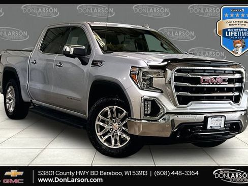 Used 2021 GMC Sierra 1500 SLT w/ SLT Premium Plus Package AWD/4WD image 1