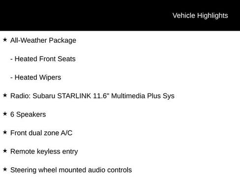 Used 2024 Subaru Crosstrek 2.0i Premium AWD/4WD image 17