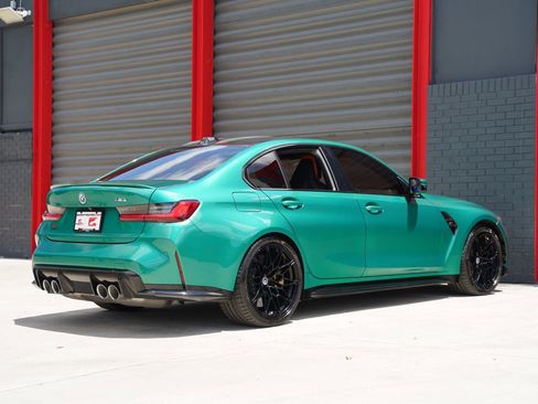 Used 2023 BMW M3 w/ Parking Assistance Package RWD image 14