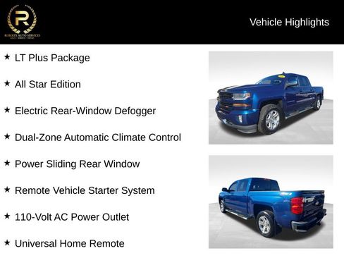 Used 2016 Chevrolet Silverado 1500 LT w/ All Star Edition image 9