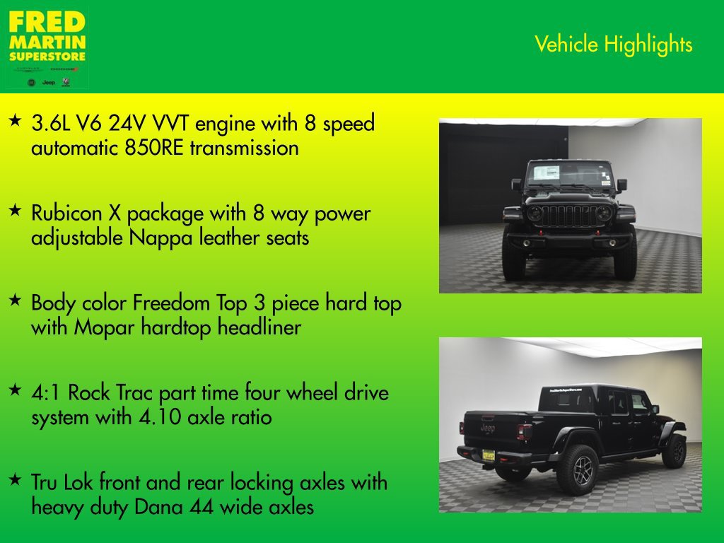 New 2027 Jeep Gladiator Rubicon AWD/4WD image 7