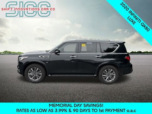 Used 2020 INFINITI QX80 Limited AWD/4WD image 3