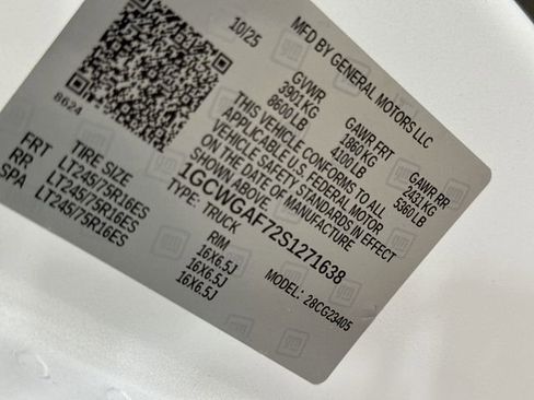 New 2025 Chevrolet Express 2500 w/ Driver Convenience Package image 28