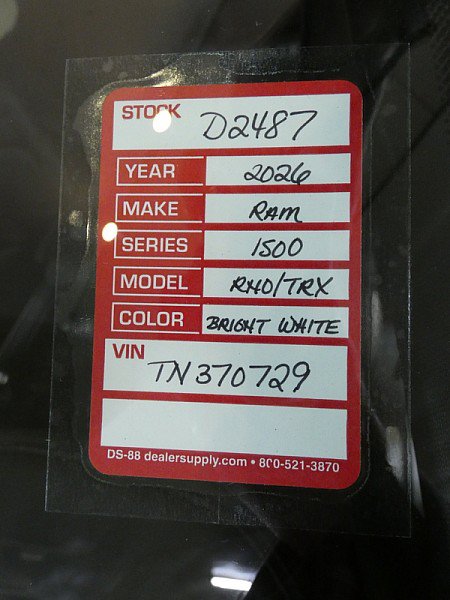 New 2026 RAM 1500 RHO AWD/4WD image 30