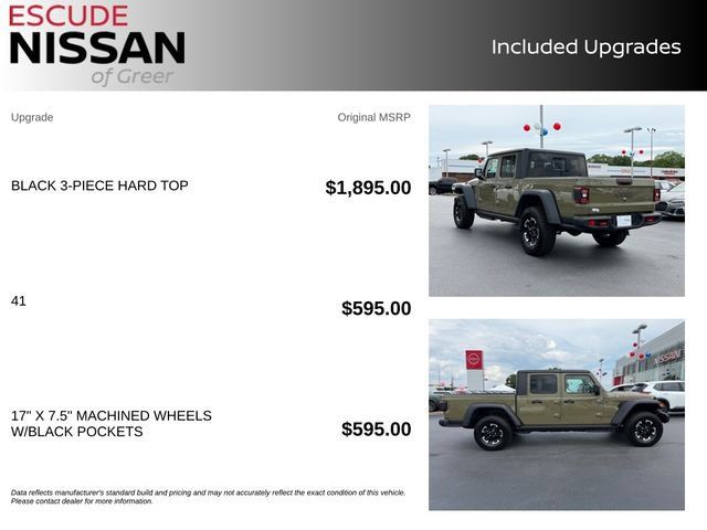 Used 2026 Jeep Gladiator Rubicon AWD/4WD image 5