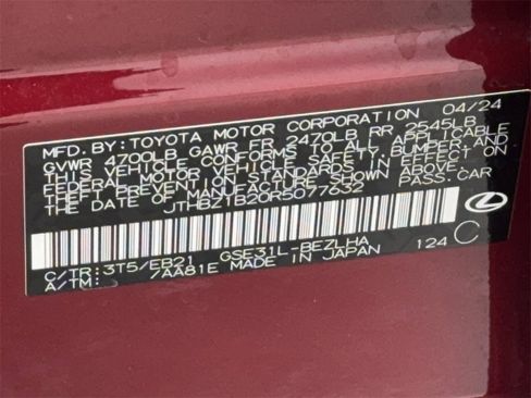 Used 2024 Lexus IS 350 F Sport w/ Accessory Package 2 image 57