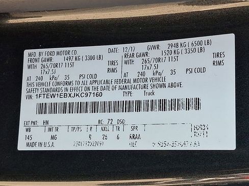 Used 2018 Ford F150 XLT AWD/4WD image 25