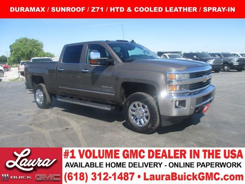 Used 2015 Chevrolet Silverado 2500 LTZ w/ Duramax Plus Package AWD/4WD image 1