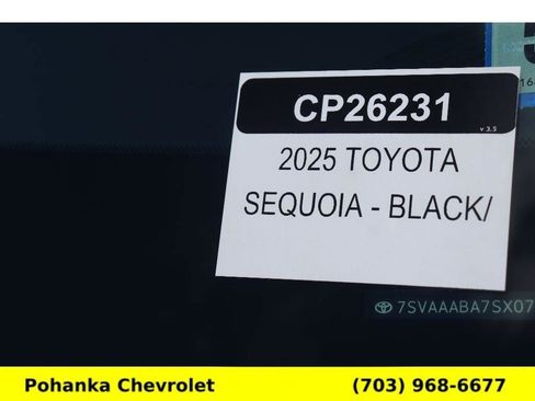 Used 2025 Toyota Sequoia Limited w/ Tow Technology Package AWD/4WD image 40
