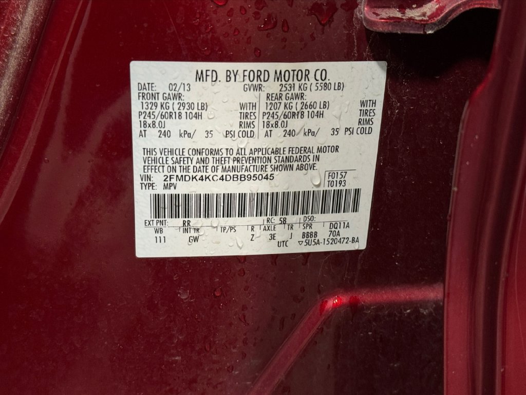 Used 2013 Ford Edge Limited w/ Class II Trailer Tow Pkg AWD/4WD image 29