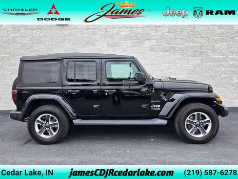 Used 2020 Jeep Wrangler Unlimited Sahara AWD/4WD image 6