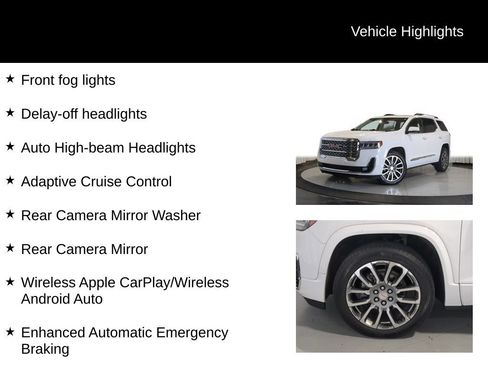 Used 2023 GMC Acadia Denali w/ Denali Technology Package AWD/4WD image 25