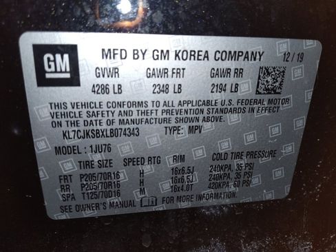 Used 2020 Chevrolet Trax LS w/ Tint and Cruise Package FWD image 33